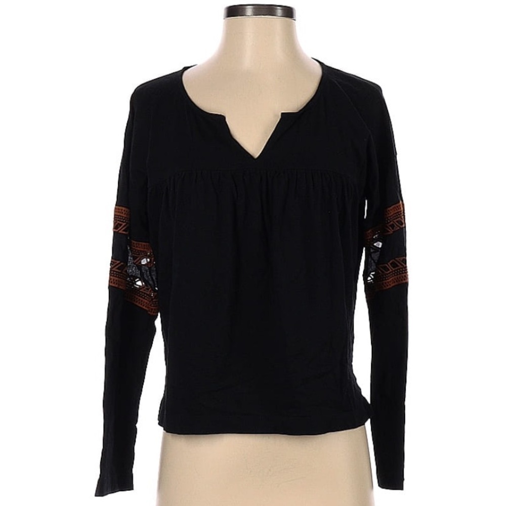 Madewell V Neck Long Sleeve | Size Small | Black | Excellent Used Condition